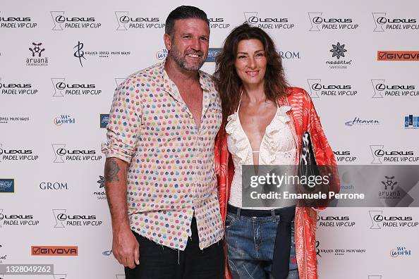 Former French football player Vincent Candela and his wife Mara... News ...