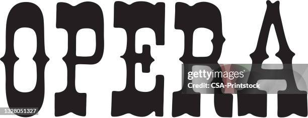 opera - opera stock illustrations