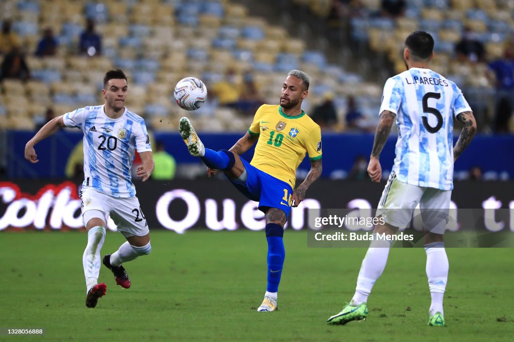 Brazil v Argentina: Final - Copa America Brazil 2021