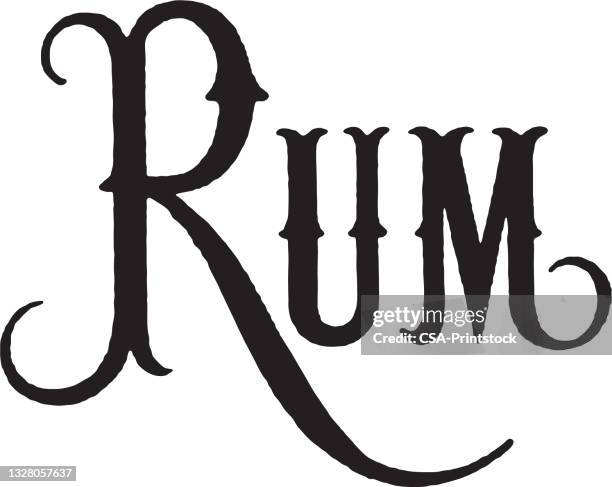 rum - rum stock illustrations