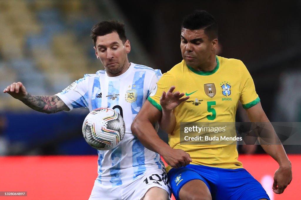 Brazil v Argentina: Final - Copa America Brazil 2021