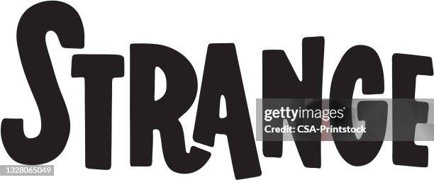 strange - unexpected stock illustrations