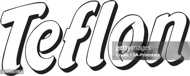 teflon - polymer stock illustrations