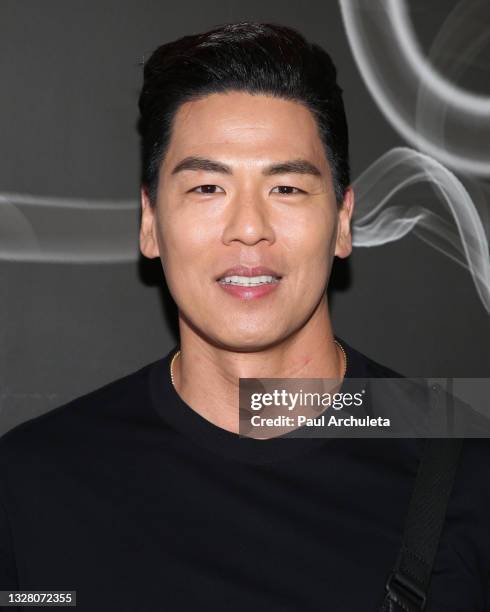 Actor Rich Ting attends the Pre-ESPYS event hosted by Luxury Experience & Co on July 10, 2021 in West Hollywood, California.