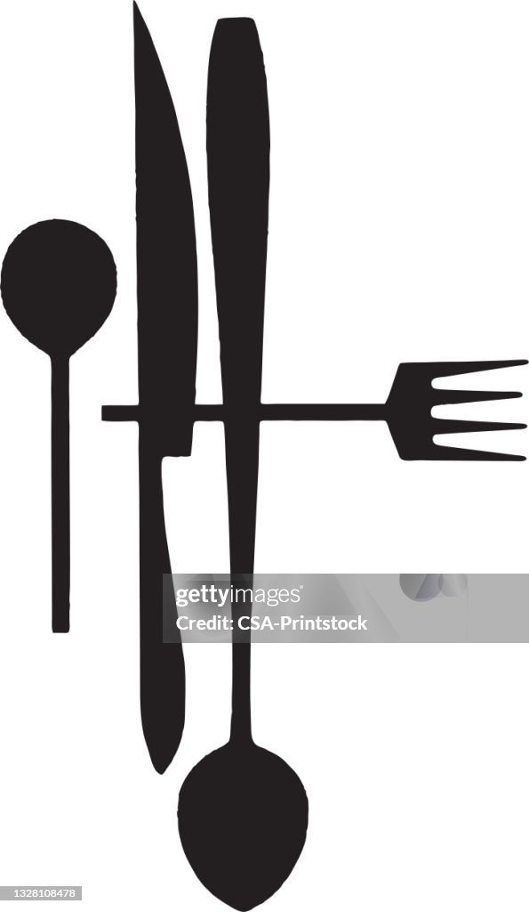 Silverware High-Res Vector Graphic - Getty Images