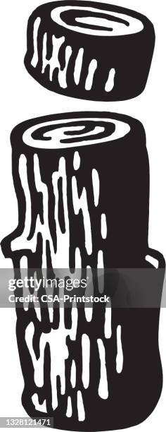 in - holzstamm stock-grafiken, -clipart, -cartoons und -symbole