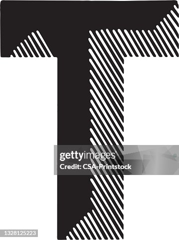 T High-Res Vector Graphic - Getty Images