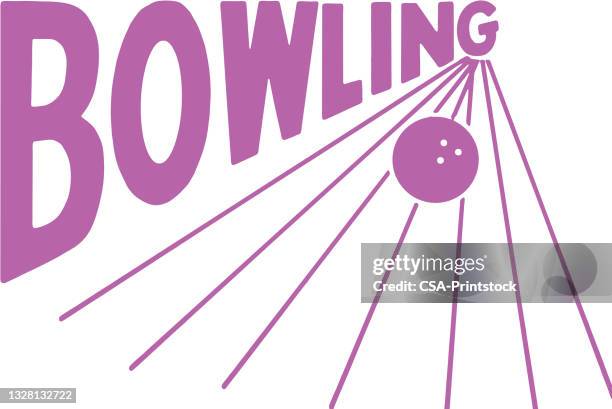 bowling - - bowlingbahn stock-grafiken, -clipart, -cartoons und -symbole