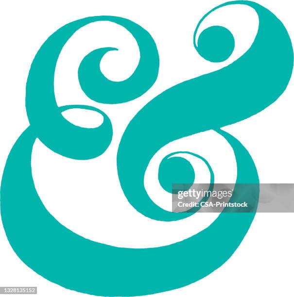 ampersand - ampersand stock illustrations