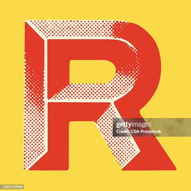 Stock Photo R 12,674 Initial Letters Stock Photos, High-Res Pictures, and Images ...