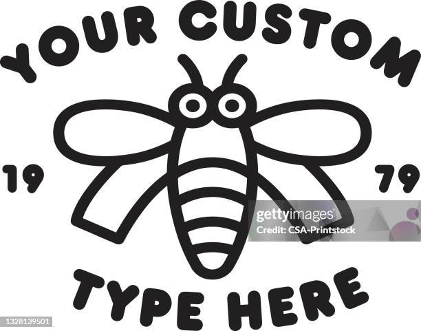 bee design format - hornet stock illustrations