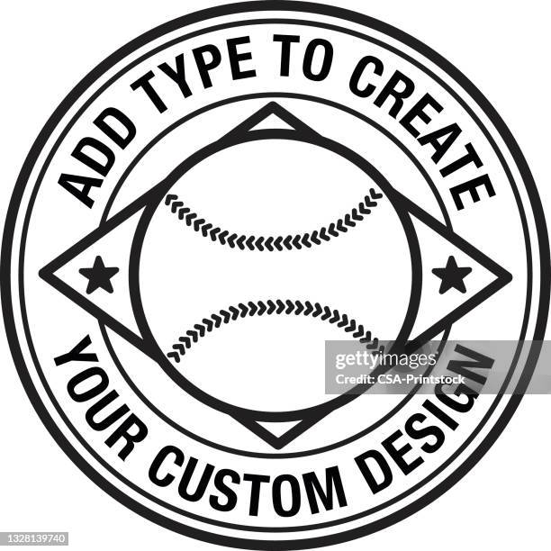 baseball design format - softball stock illustrations