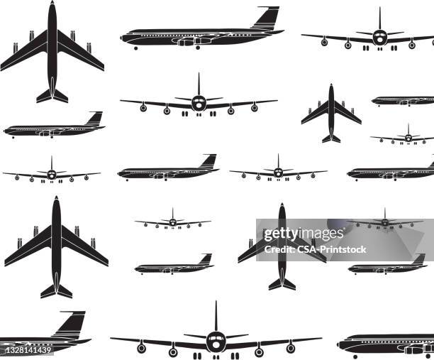 Aircraft Pattern Work Airplane Pattern High-Res Vector Graphic - Getty Images