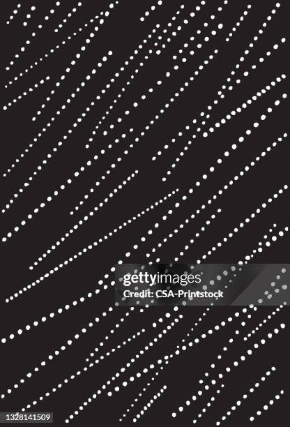 black zig zag dots pattern - rain black background stock illustrations