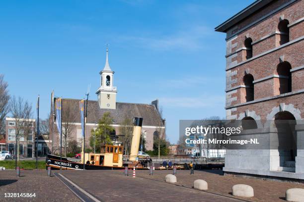 tugboot "noordzee" (north sea) from 1922 - den helder stock pictures, royalty-free photos & images