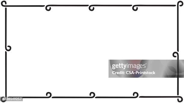 An Open Rectangle Open Rectangle Border High-Res Vector Graphic - Getty Images