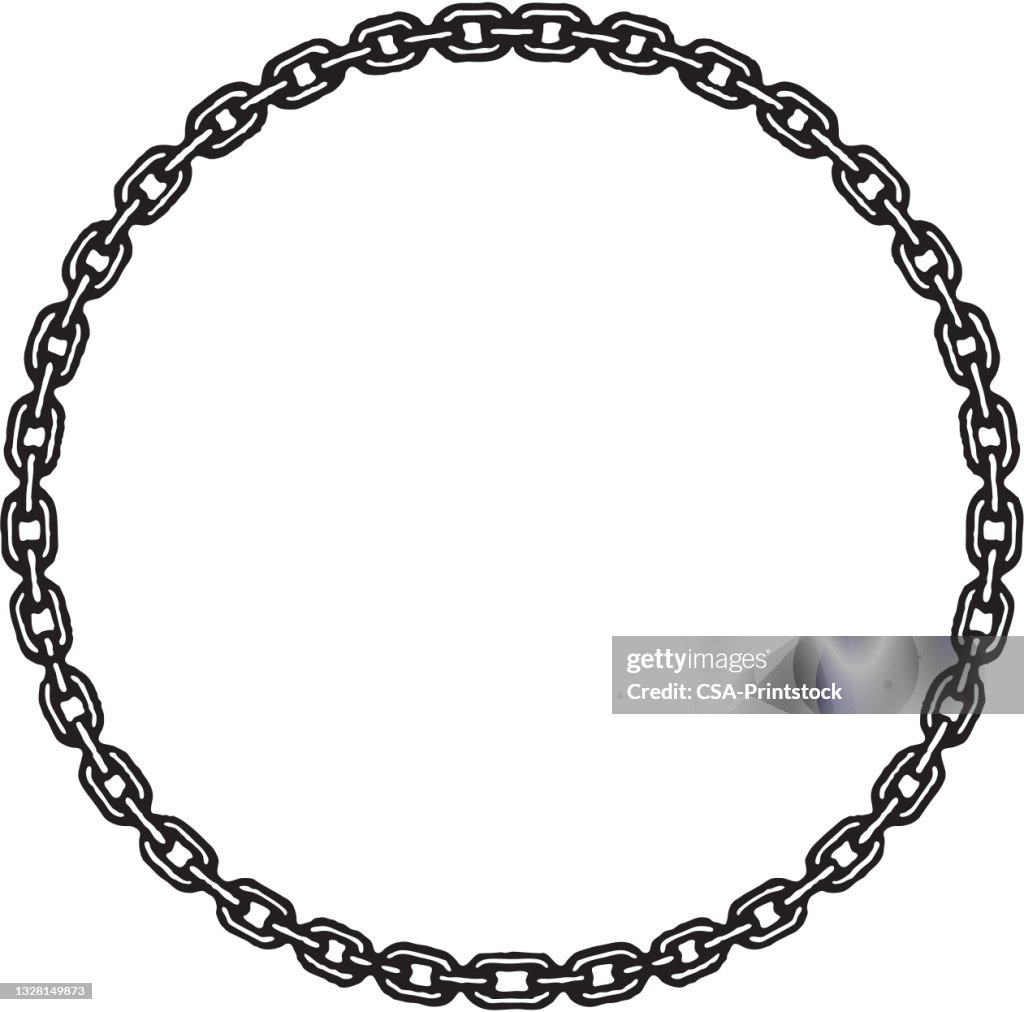 Small Chain Border High-Res Vector Graphic - Getty Images