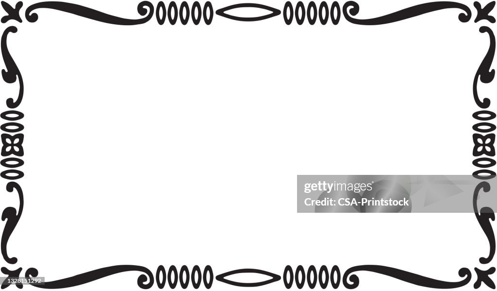 Multiple Object Borders Multi Shape Border High-Res Vector Graphic - Getty Images