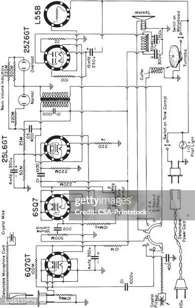 illustrazioni stock, clip art, cartoni animati e icone di tendenza di circuiti elettrici - diagramma
