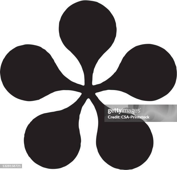 dingbat - asterisk stock illustrations