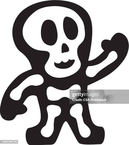 ilustrações de stock, clip art, desenhos animados e ícones de skeleton - esqueleto humano