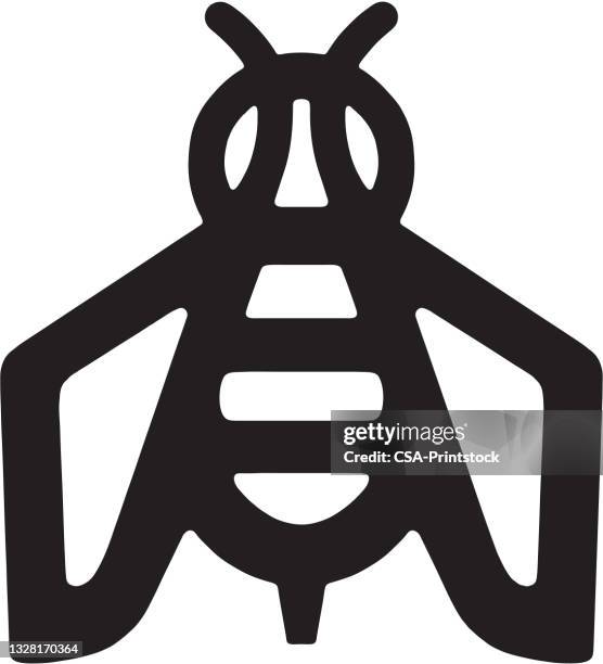 bee - hornet stock illustrations