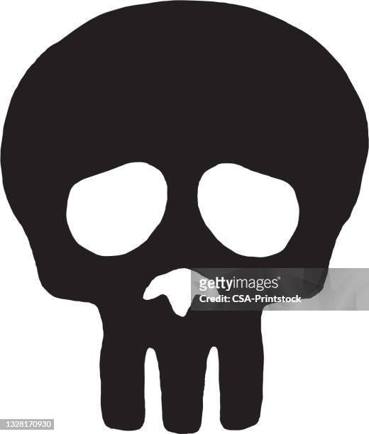 schädel - skull logo stock-grafiken, -clipart, -cartoons und -symbole