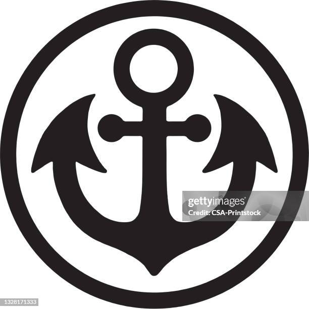 icon - boat logo stock illustrations