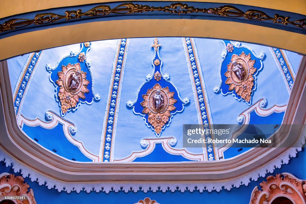 Colonial Architecture of the Cathedral in Santiago de Cuba, Cuba