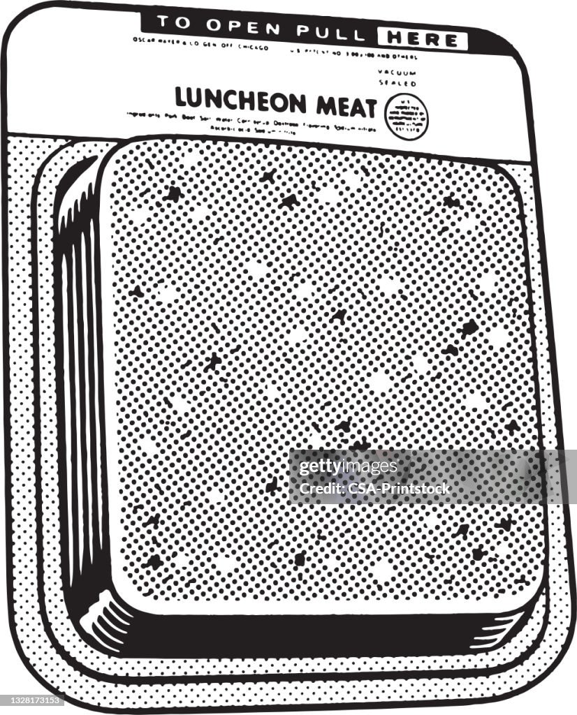 Package of Sliced Lunch Meat