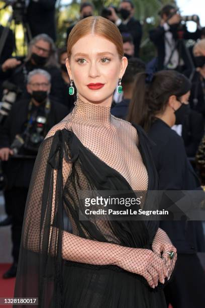 Marina Ruy Barbosa attends the "Tre Piani " screening during the 74th annual Cannes Film Festival on July 11, 2021 in Cannes, France.