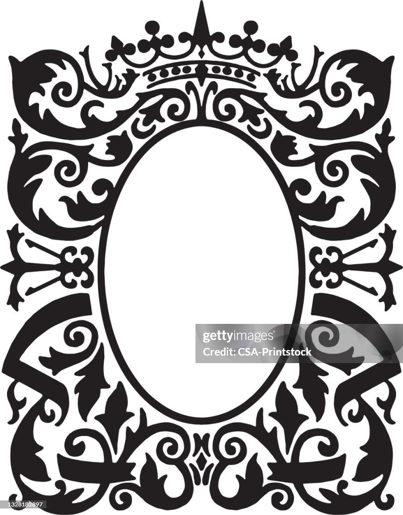 Orntae Frame Ornate Frame High-Res Vector Graphic - Getty Images