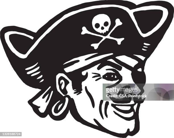 head of a pirate - 海盜 幅插畫檔、美工圖案、卡通及圖標