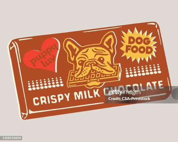 ilustraciones, imágenes clip art, dibujos animados e iconos de stock de barra de caramelo de chocolate - envoltorio de dulce
