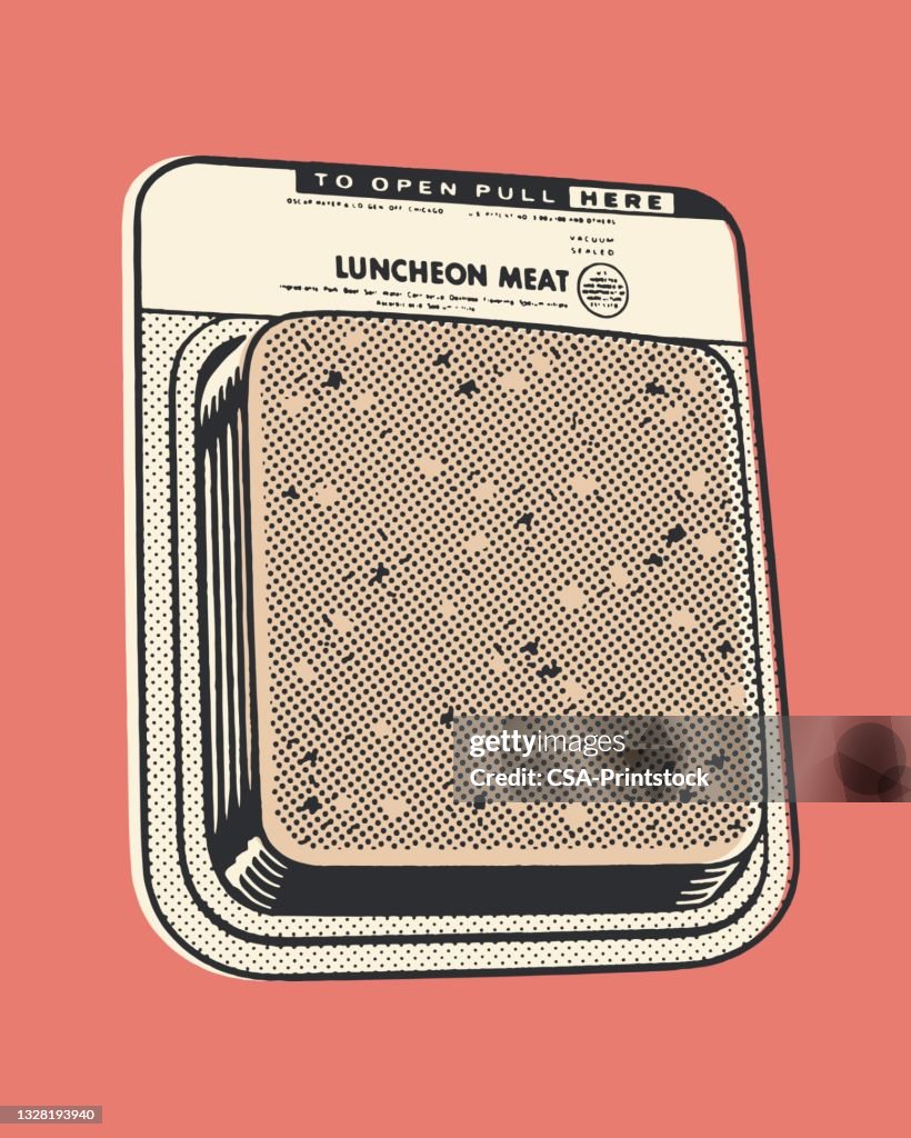 Package of Sliced Lunch Meat