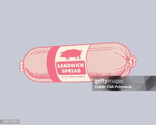 package of sandwich spread - baloney 幅插畫檔、美工圖案、卡通及圖標