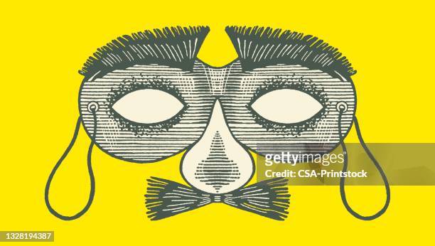 mask - nose mask stock illustrations