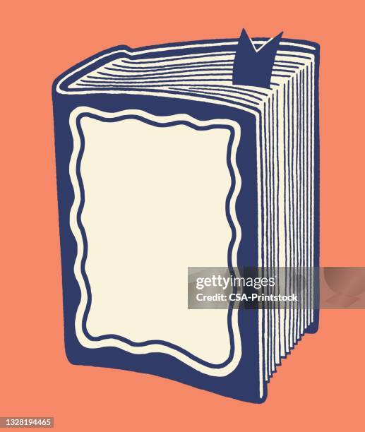 illustrazioni stock, clip art, cartoni animati e icone di tendenza di libro - segnalibro
