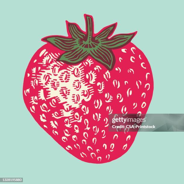 strawberry - strawberry stock illustrations