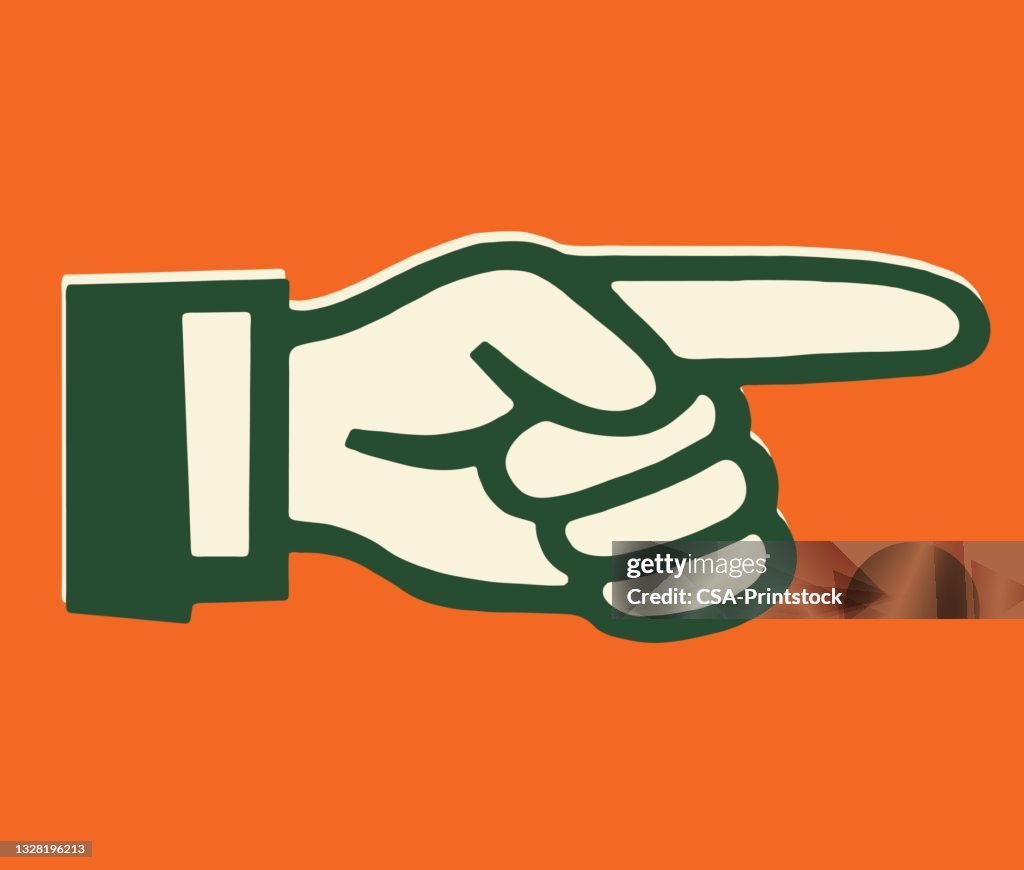 Point Finger Rd Pointing Finger High-Res Vector Graphic - Getty Images
