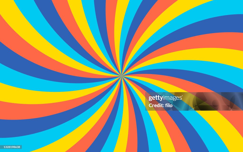 Abstrakter Spin-Hintergrund