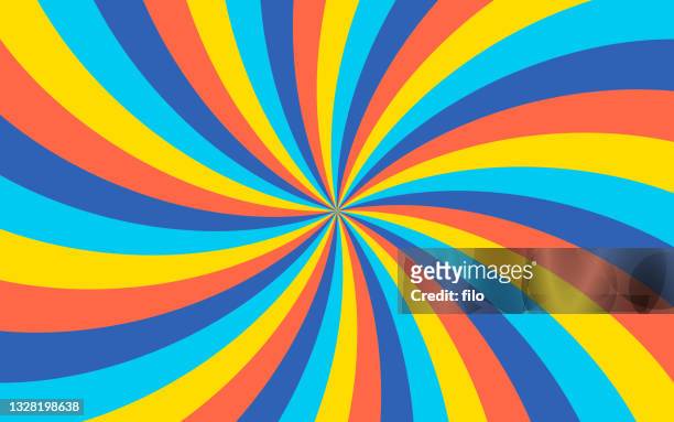 spin abstract background - clown stock illustrations
