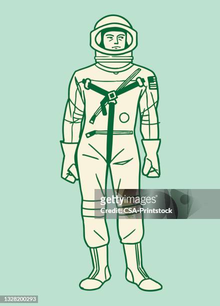 ilustrações de stock, clip art, desenhos animados e ícones de astronaut - roupa de astronauta