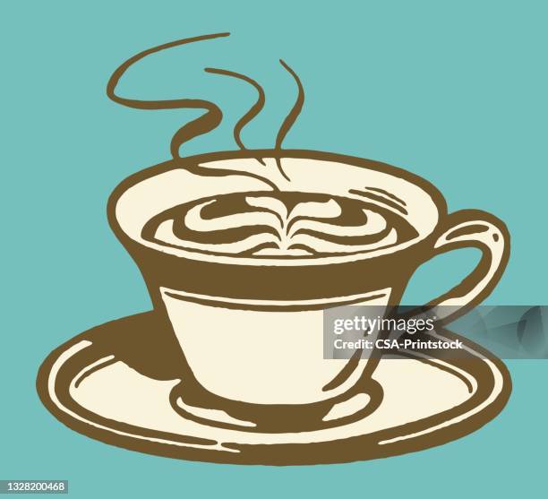 cup of coffee - food and drink stock illustrations