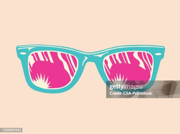 ilustraciones, imágenes clip art, dibujos animados e iconos de stock de gafas de sol - gafas de sol