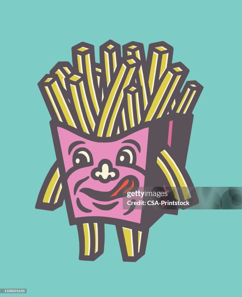 French Fries Character
