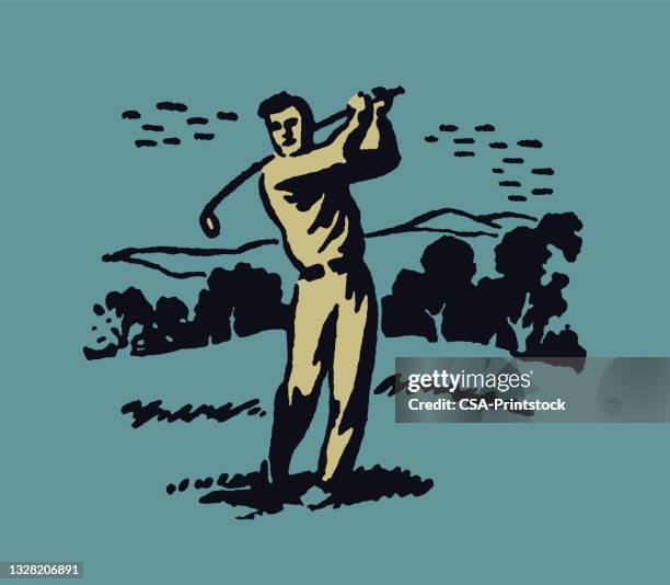 golfer - golfer stock illustrations