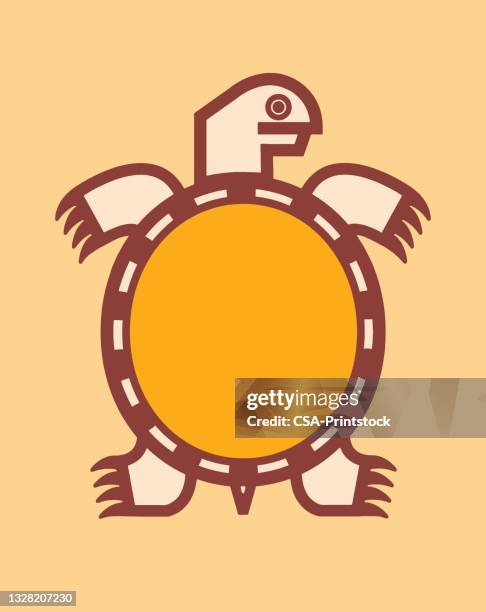 Turtle Shell Icon High Res Illustrations - Getty Images