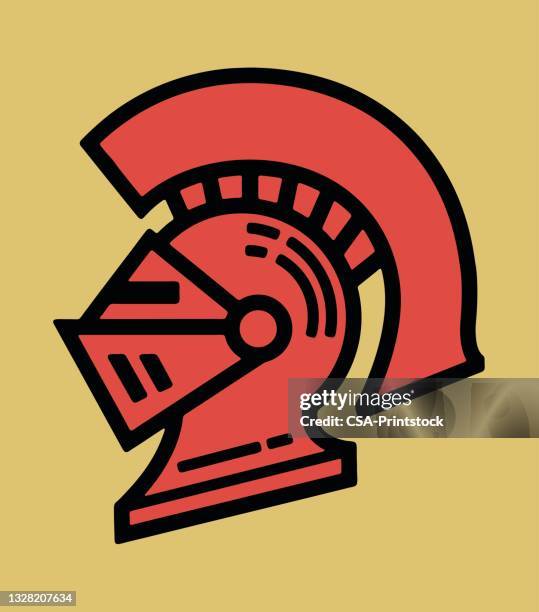 armor helm - ritter stock-grafiken, -clipart, -cartoons und -symbole
