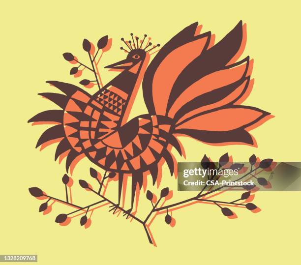 Graphical Abstract Bird Abstract Bird In A Tree High-Res Vector Graphic - Getty Images
